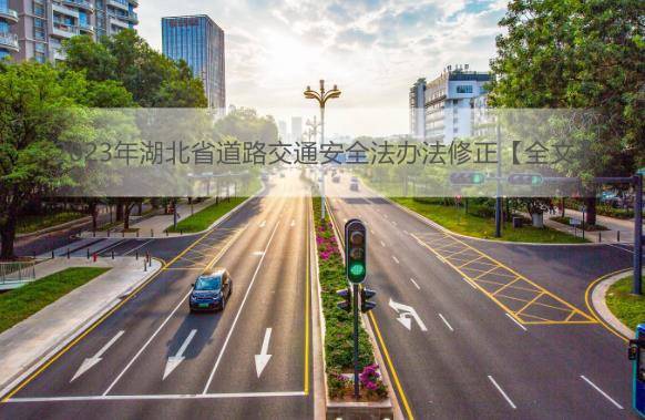 2023年湖北省道路交通安全法办法修正【全文】